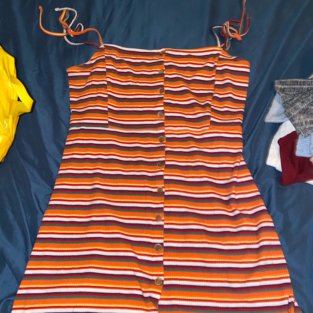 Striped Top Shop Sun Dress